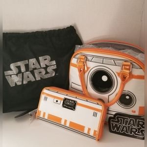 FINAL PRICE OG Loungefly Star Wars BB8 Bundle